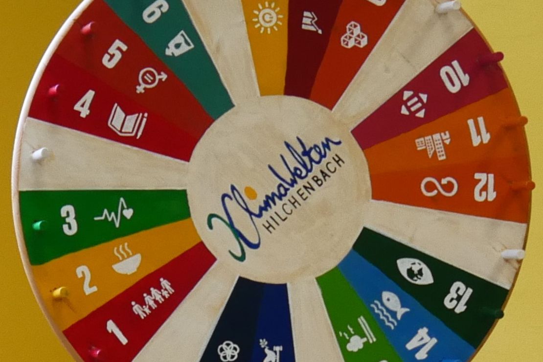 Glücksrad: 17 SDGs
