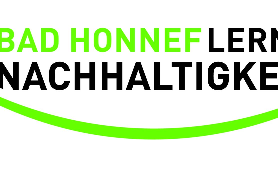 Logo des Netzwerkes mit einem grünen Blatt
