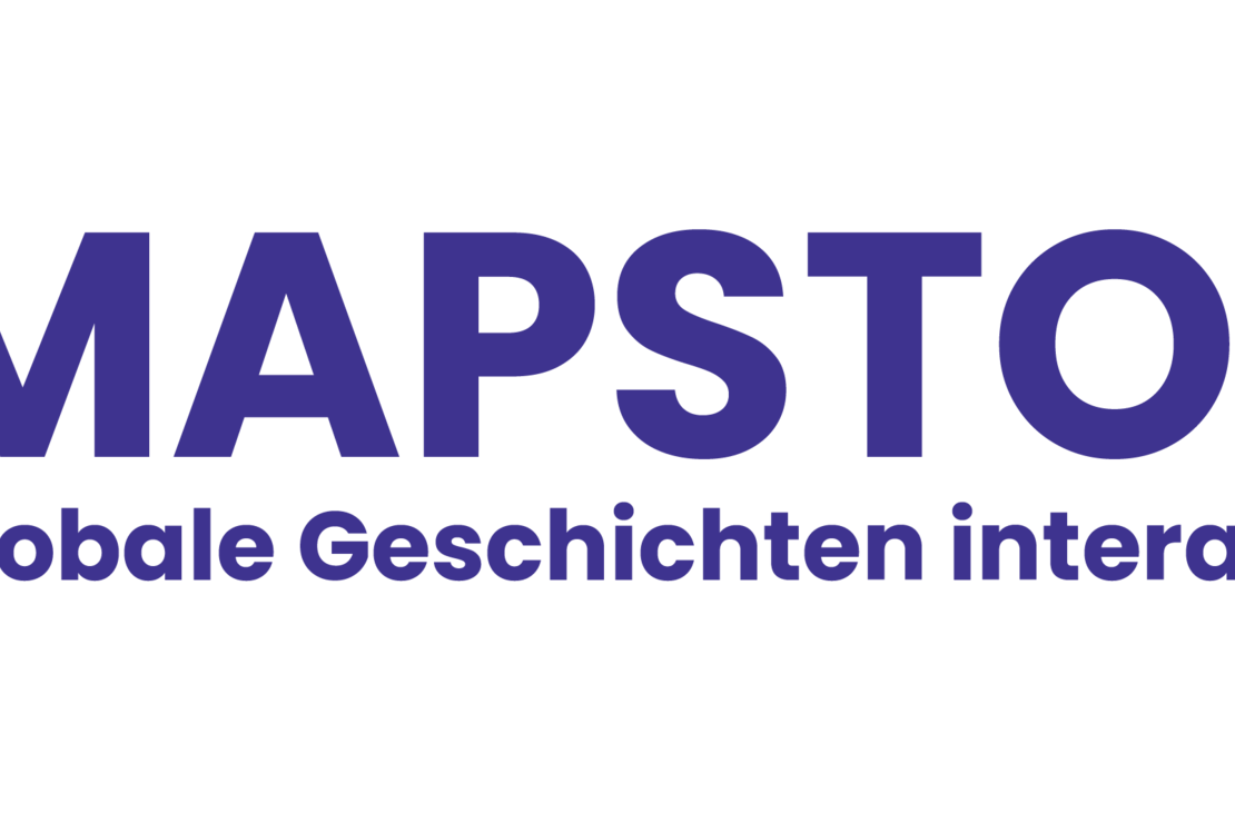 Das Logo des Tools Mapstories.de