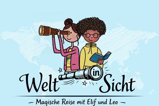 Logo Welt(in)Sicht - Magische Reise mit Elif und Leo